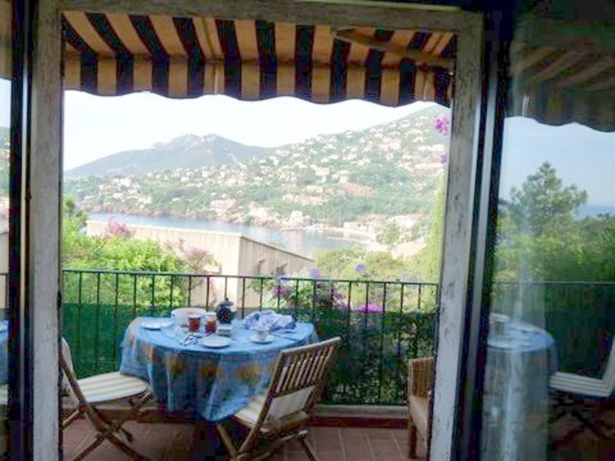 Studio A Theoule Sur Mer A 400 M De La Plage Avec Vue Sur La Mer Terrasse Amenagee Et Wifi Théoule-sur-Mer Exterior foto